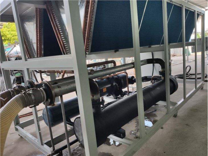 50 Ton 80 Hp 200 Kw Air Cooled Water Chiller Machine With Competitive Price